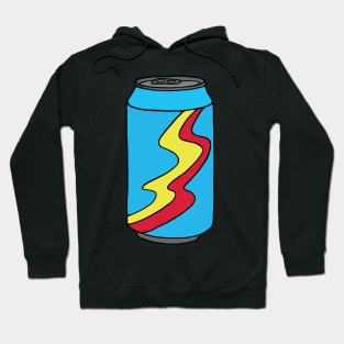 Blue Soda Can Hoodie